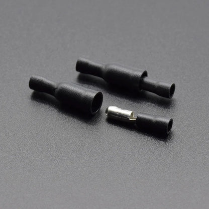 50/25/100pcs Male & Female Insulated Bullet Electrical Wire Connectors Crimp Terminal Kit for 22–16 AWG Audio & Automotive Wiring