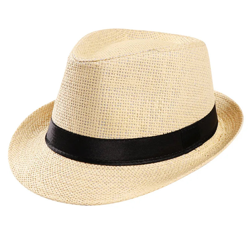 Women’s Summer Visor Hat – Foldable Wide-Brim Straw Cap, Stylish UV-Resistant Sun Hat for Beach & Hiking