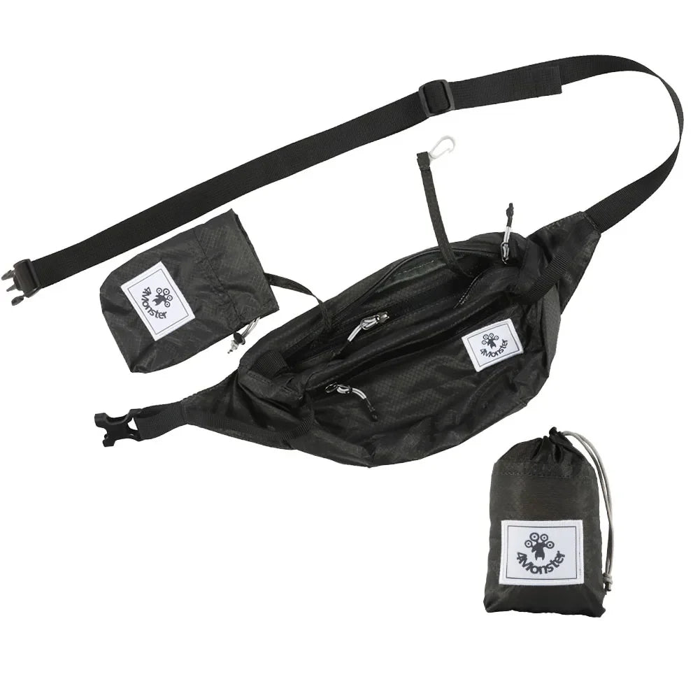 Hiking Waist Pack – Lightweight 2L Water-Resistant Fanny Pack with Adjustable Strap for Outdoor Adventures