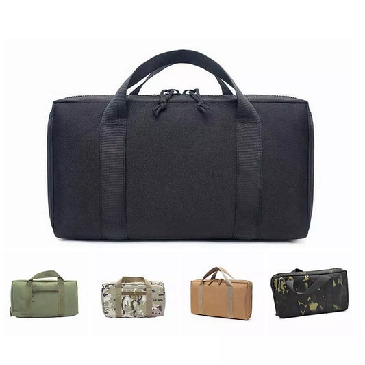 Tactical Pistol Gun Carry Case - Shockproof Padded Bag for Glock 17, Beretta PX4, G2C - Military-Grade Universal Handgun Pouch