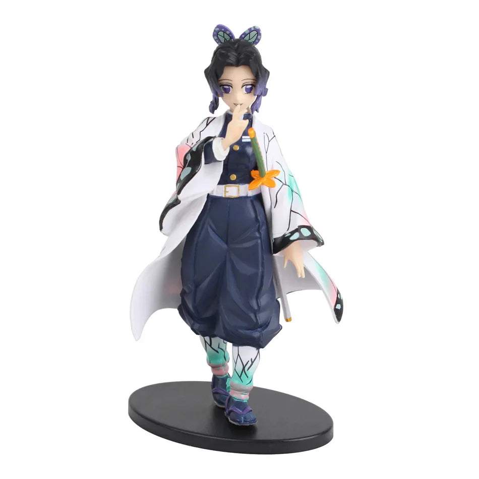 Anime Demon Slayer Kimetsu no Yaiba Figures – Kamado Tanjirou, Agatsuma Zenitsu & Nezuko PVC Action Models