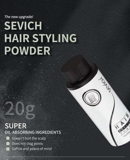 Sevich Unisex Dust It Hair Powder Spray – Increases Volume & Adds Fluff for Thin Hair, Haircut Styling Hairspray
