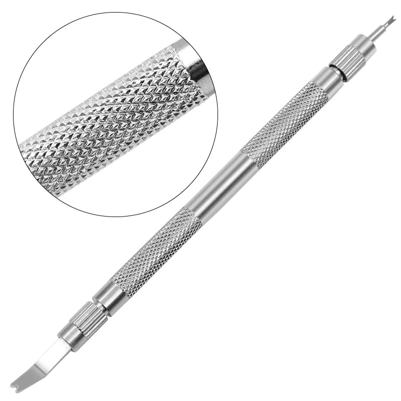 5PCS Professional Adjustable Watch Band Link Remover — Metal Bracelet Pin & Strap Repair Tool Set