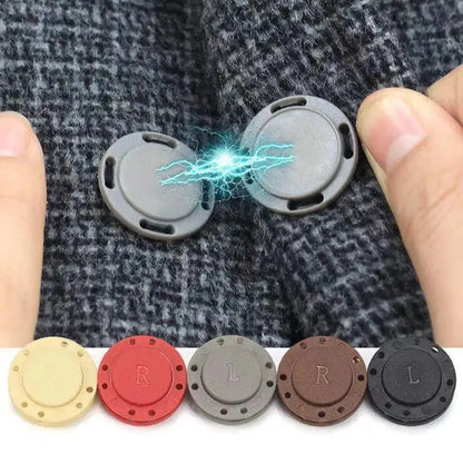 22mm/26mm PVC Invisible Super Magnetic Snaps Fasteners Button - Ideal for Overcoat, Bag, Garment Accessories, Scrapbooking, DIY
