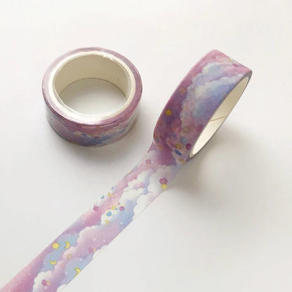 Green Plant Floral Washi Tape – DIY Decorative Adhesive for Scrapbooking, School, & Handmade Crafts