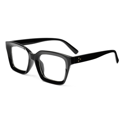 Fashion Oversized Square Reading Glasses for Men & Women – Large Frame Presbyopia Eyewear, Diopter +1.0 to +3.0