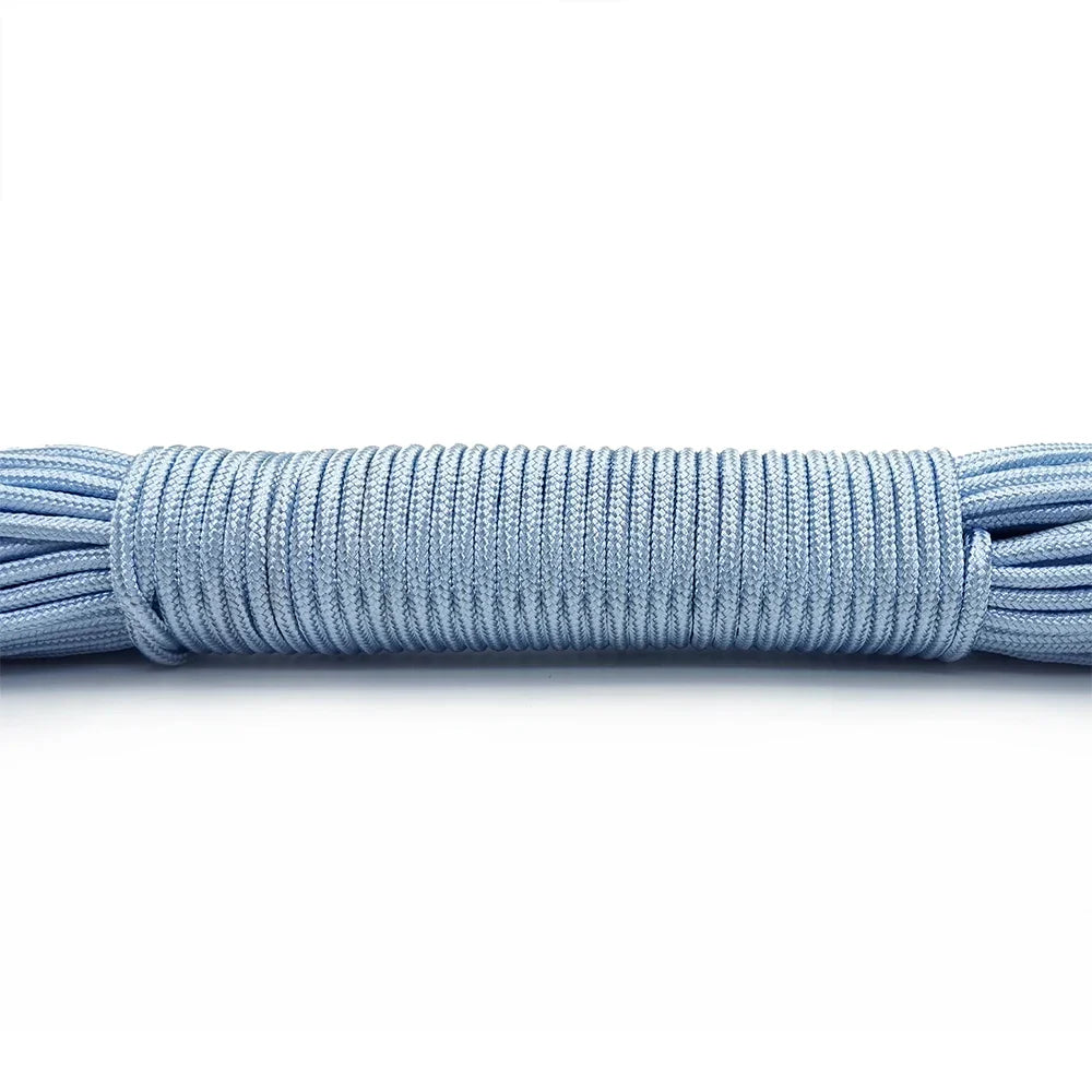 100FT 3mm Paracord Rope – Heavy Duty Parachute Cord for Hiking, Camping, Survival & DIY Bracelets