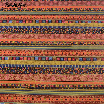 African Ankara Cotton Fabric - Map of the World Print Sewing, Tablecloth, Pillow, Bag & Curtain Material