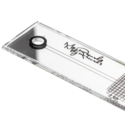 LP Vinyl Stylus Azimuth Gauge — Cartridge Calibration Ruler for Turntable Tonearm Adjustment
