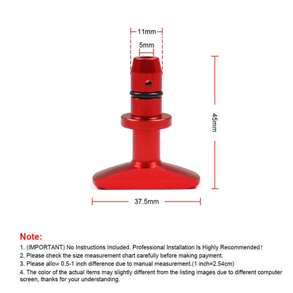 Universal Car Oil Dipstick Pull Handle: Aluminum Billet Auto Replacement for Engine Modification & Decoration - TT102191