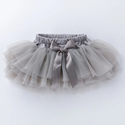 Baby Girl Tutu Skirt - Fluffy Multi-Layer Princess Pantskirt for Parties