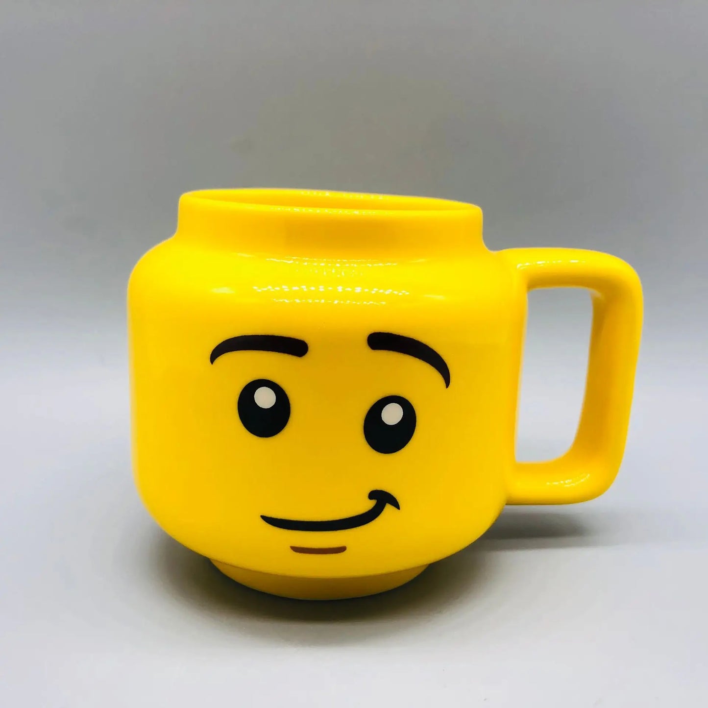 Smile Cartoon Ceramic Mug - Cute Funny Expression Coffee, Milk & Tea Cup for Kids & Home