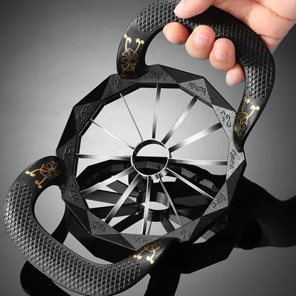 Versatile 8-in-1 Stainless Steel Kitchen Tool: Apple Corer, Slicer, Fruit Splitter, Pear Divider, Cutting Knife, Vegetable Chopper, and More!