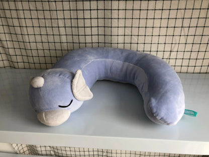 Pokemon U-Neck Pillow – Dratini & Snorlax Plush Stuffed Cartoon Cushion, Soft Kawaii Christmas Gift