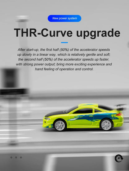 Turbo Racing 1:76 RC Drift Car | C64/C72/C73/C74 with Gyro & Full Remote Control for Kids & Adults