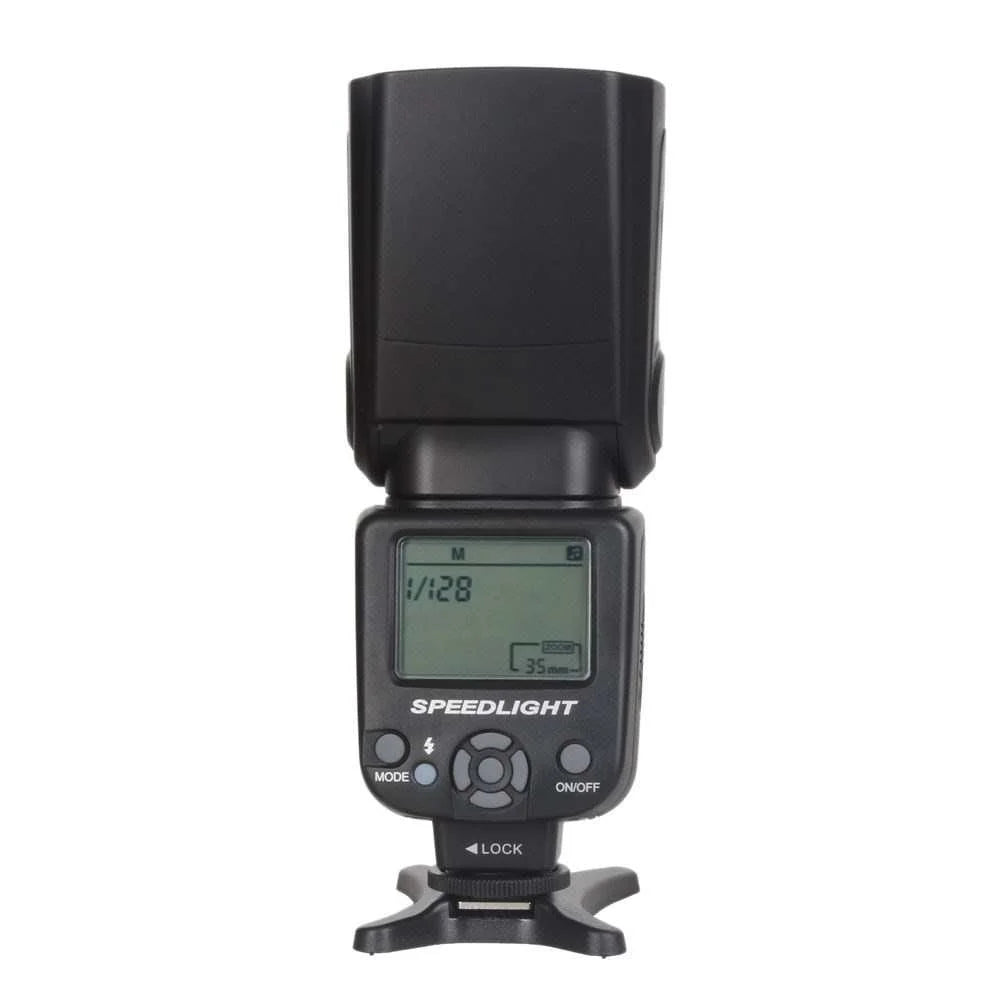 Triopo TR-950 Universal Camera Flash – Compatible with Canon, Nikon, Fujifilm, Olympus DSLR Models