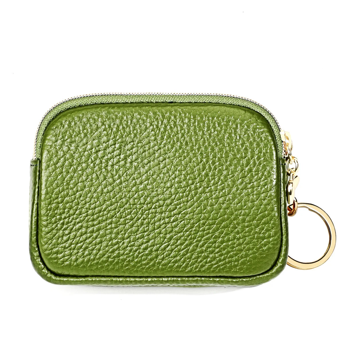 Senorita Genuine Leather Women’s Coin Purse – Double Zipper Small Wallet