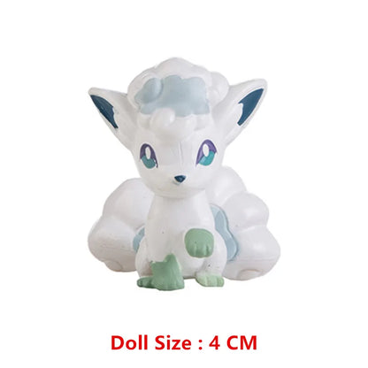 Pokemon 4-13cm Anime Figures – Pikachu, Mewtwo, Charmander, Blastoise Action Model Toy Gifts