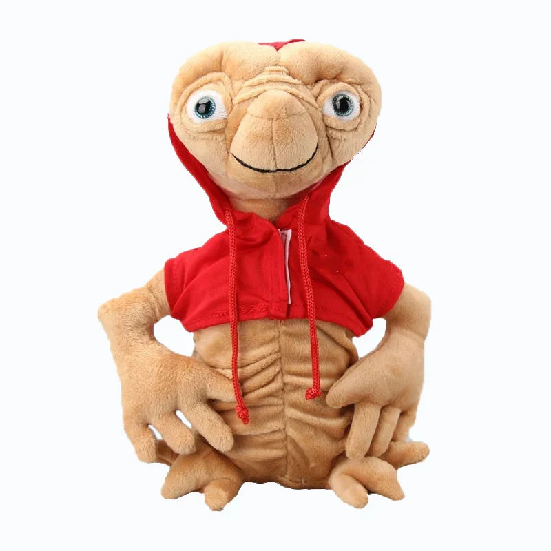28cm Alien Plush Toy – Cartoon Stuffed Doll with Clothing, High-Quality Plush for Kids’ Birthday Gift