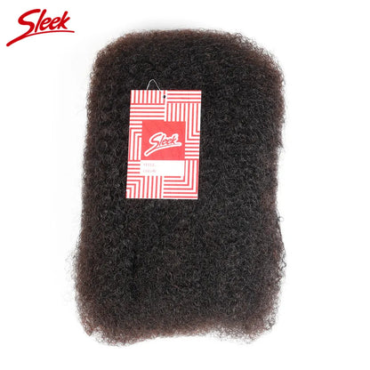 Sleek Braids Mongolian Afro Kinky Curly Dreadlocks – No Attachment, Natural Black/Grey Remy Human Hair Bulk for Braiding