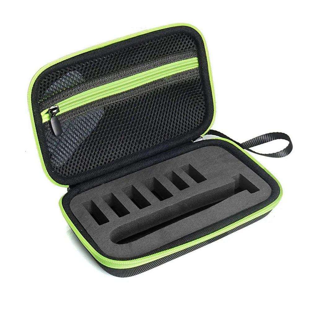 Shockproof Hard Travel Storage Bag for Philips One Blade Shaver Razor - Carrying Case for Men's Electric Shaver - Razor Holder and Storage Bag