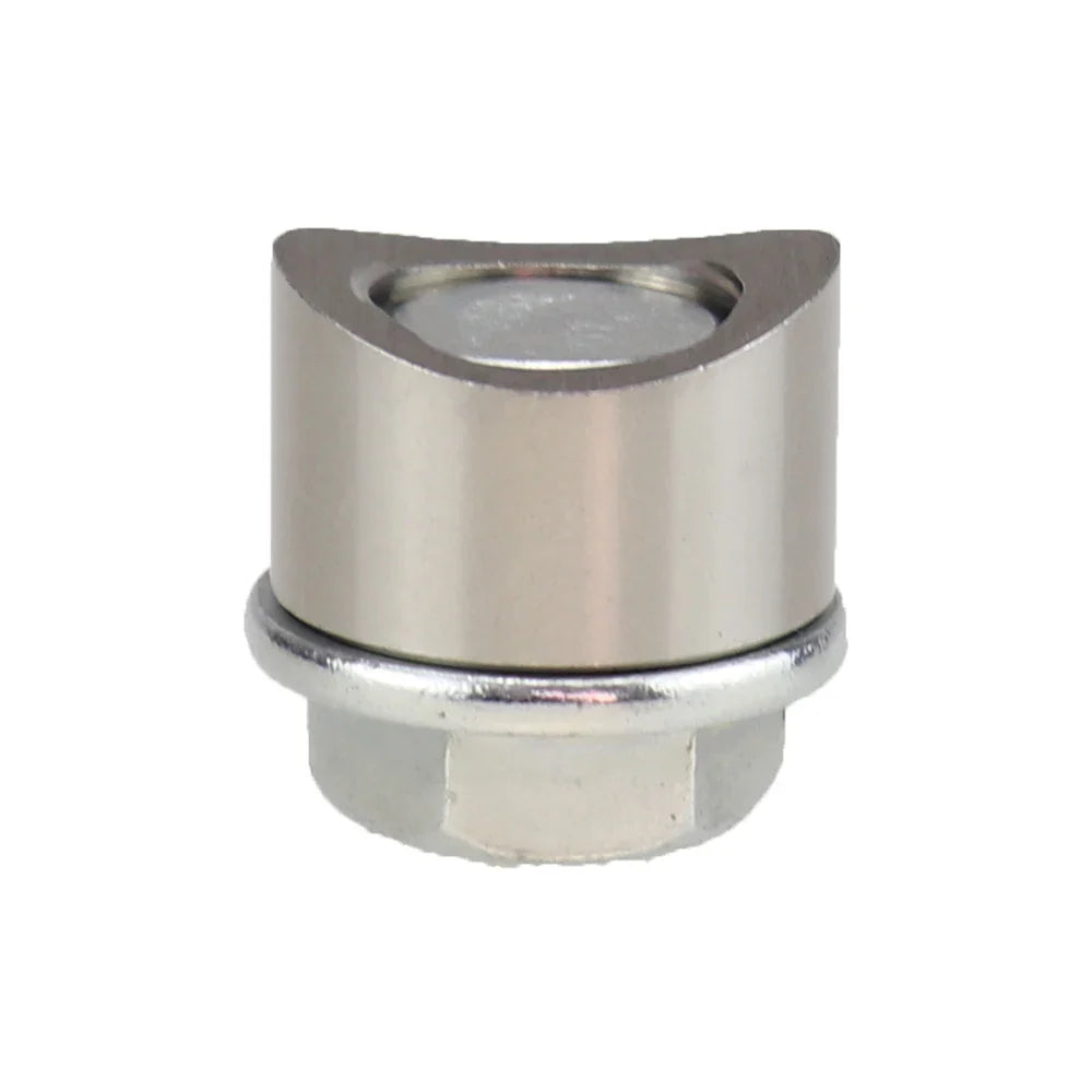 Oxygen Sensor Stainless Steel Bung Plug Nut Kit — Stepped Mounting Cap, Wideband Nut Fitting for Weld Bungs M18x1.5