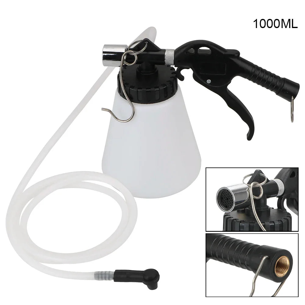 1L/0.75L Car Brake Bleeder Kit – Hydraulic Fluid Pump with Tubes for Oil Change, Purge, and Repair on Cars, Trucks & Motorcycles