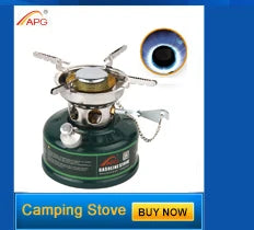 APG Portable Gasoline Camping Stove – Multi-Fuel Outdoor Gas Cooker for Picnic and Travel