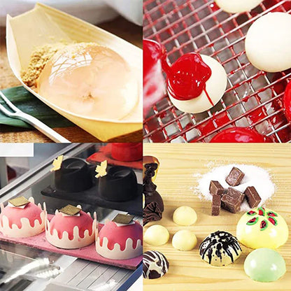Semi-Sphere Silicone Baking Mold – Half Ball Dome for Chocolate, Mousse, Candy & Cake Decorating Tools