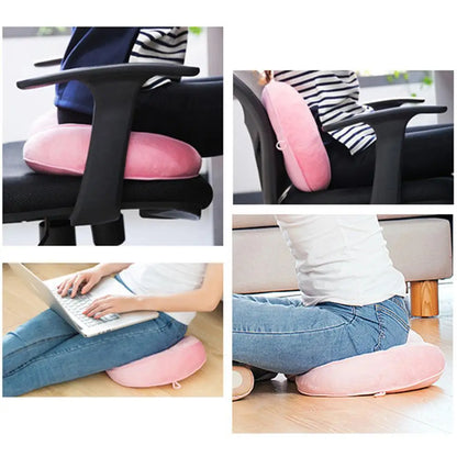 Multifunction Orthopedic Memory Foam Seat Cushion – Dual Comfort Pelvis Pillow for Hip Lift & Pressure Relief