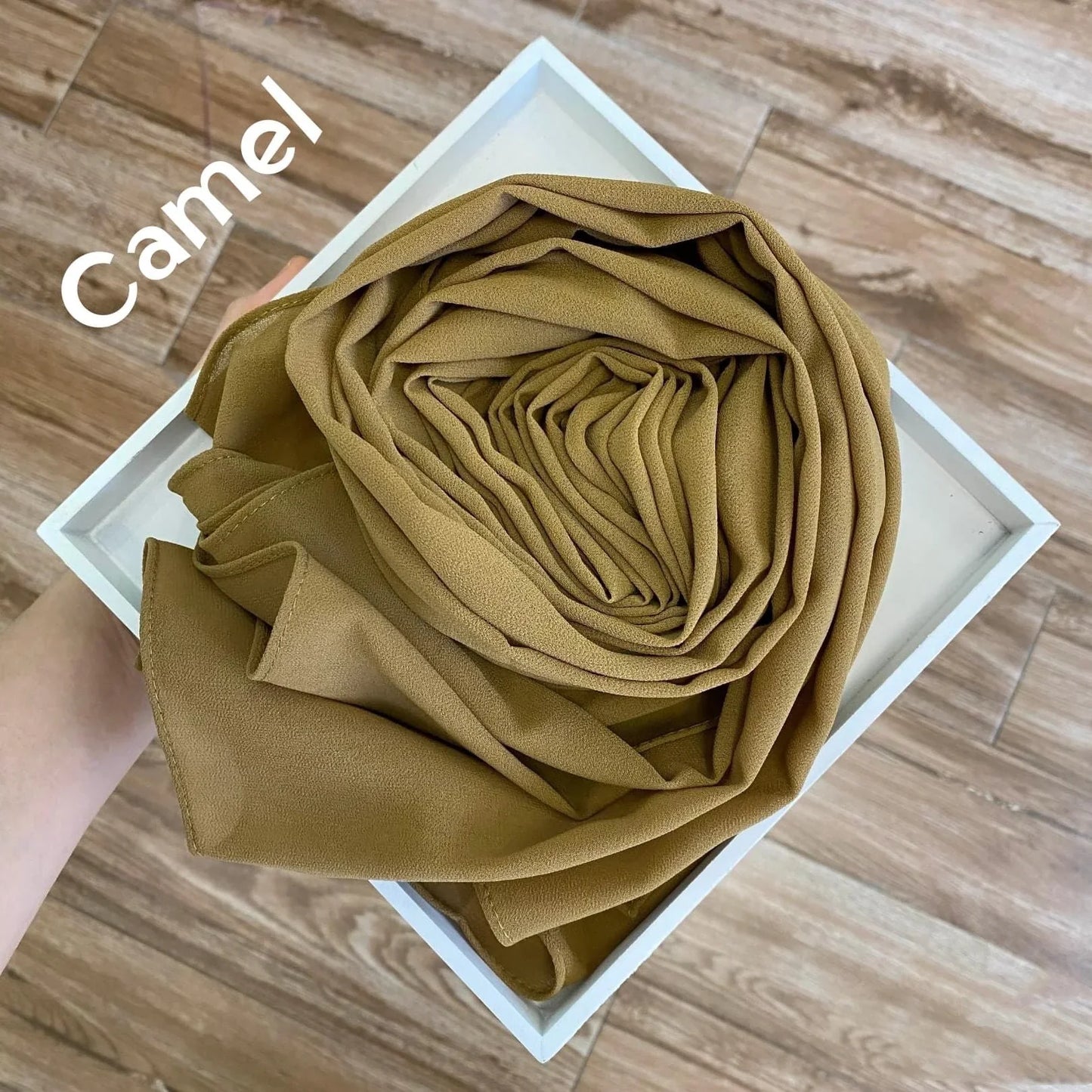 Women’s Solid Chiffon Instant Hijab – Ready-to-Wear Islamic Scarf, Muslim Shawl & Arab Head Wrap