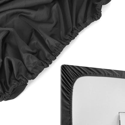 Computer Dust Cover — Flexible Polyester 27-Inch Monitor Protector, Dust-Proof Cover for iMac, MacBook Pro, Air
