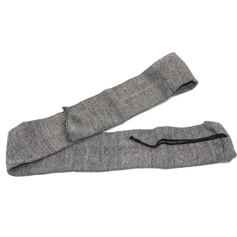 Knitted Rifle Gun Sock Cover – 140cm Dustproof Protective Storage Bag for Long Guns Outdoor Hunting & Transport Protection Case