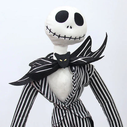 50cm The Nightmare Before Christmas Jack Skellington Plush Toy – Skeleton Jake Stuffed Doll for Kids & Children’s Gifts