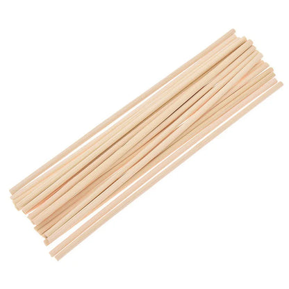 50PCS Aroma Nature Rattan Sticks – Reed Diffuser Sticks for Home Fragrance & Air Freshener, 40/35/30/24/22/19/10cm