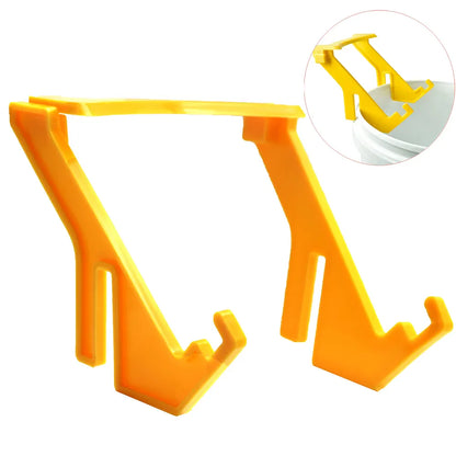 1PCS Beekeeping Honey Gallon Bucket Holder - Plastic Bracket Rack Frame Grip for Beekeeping Tools and Apicultura Equipment Supplies