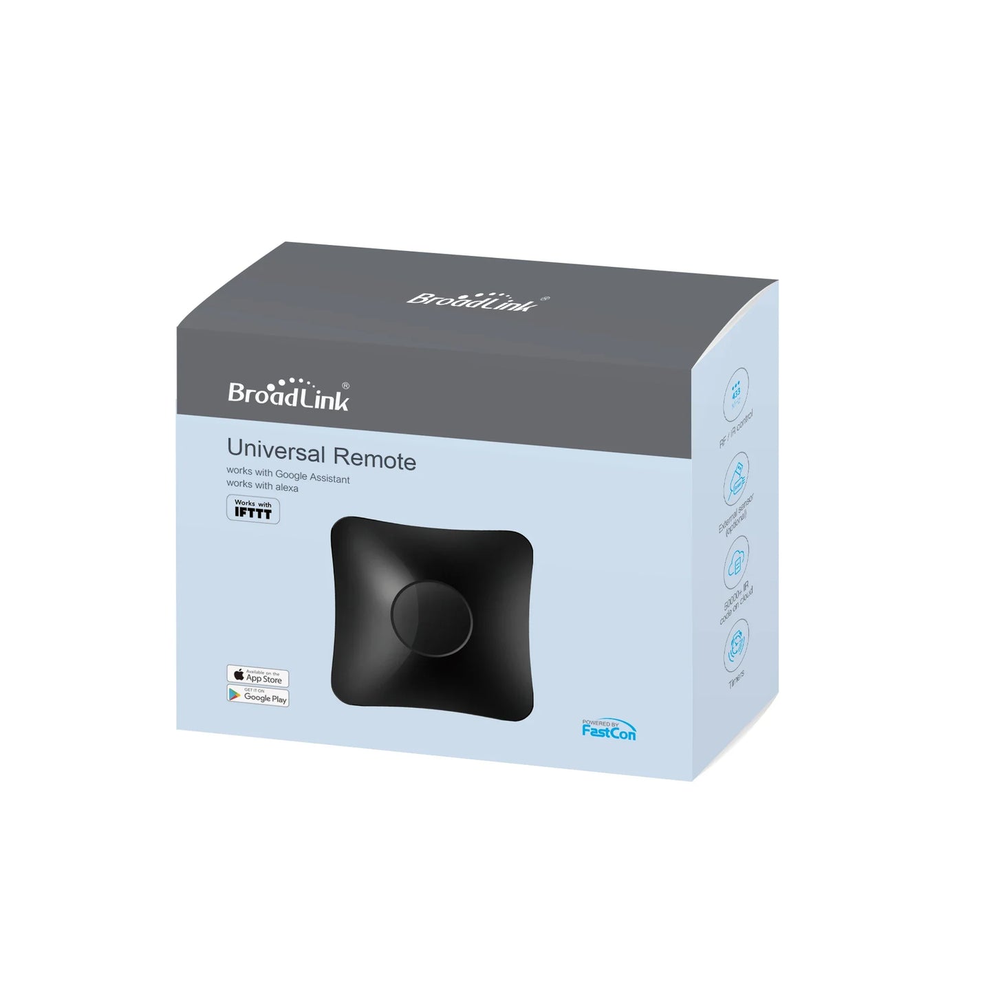 Broadlink RM4 Pro Universele Smart Remote – WiFi + IR + RF Schakelaar, Werkt met Alexa