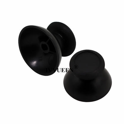 IVYUEEN 100PCS Black Analog Stick Caps – Thumb Grip Covers for PS5, PS4, PS3 & Xbox Controllers