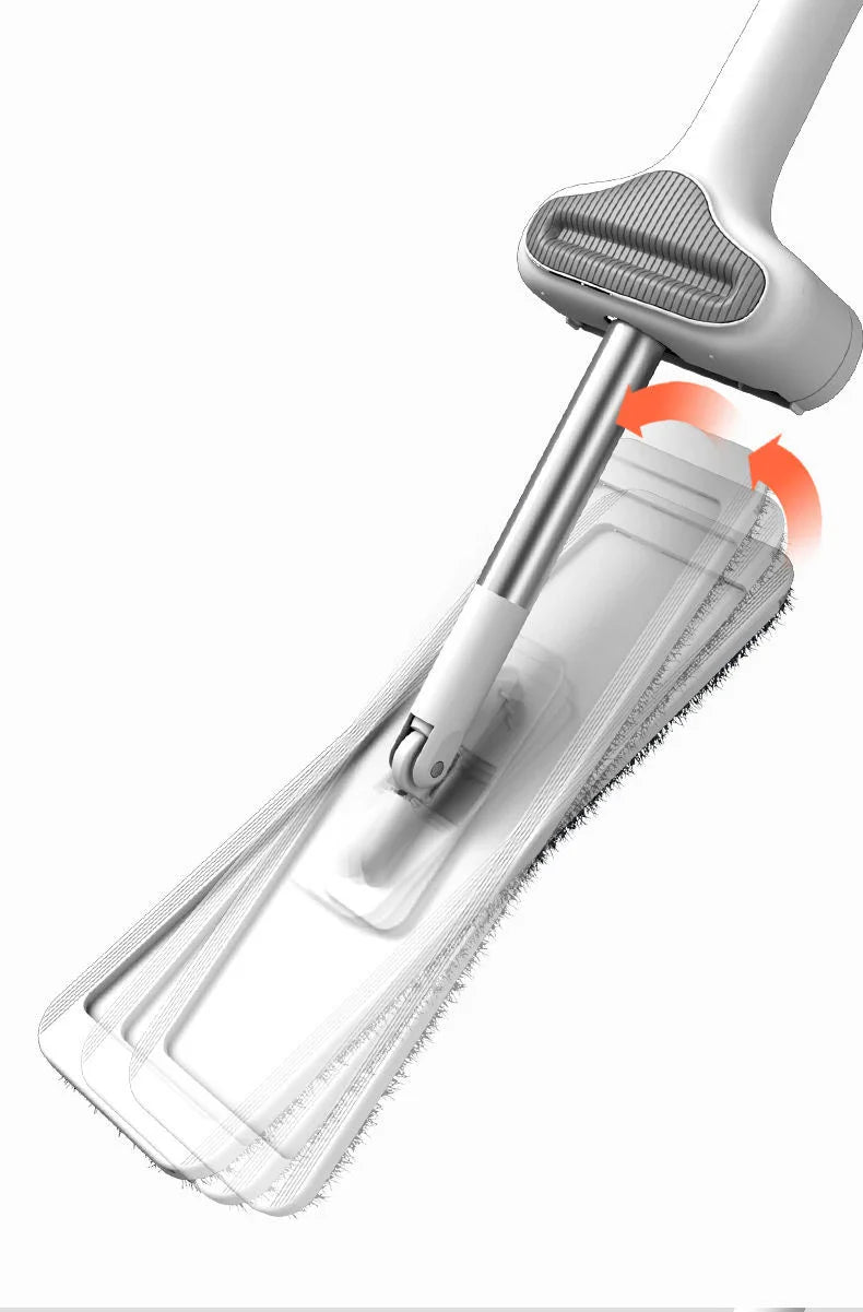 Mmagic 360° Rotation Spin Mop | Flat Mop Cleaner with Bucket for Easy Floor & Home Cleaning | Wash & Dry Mop System