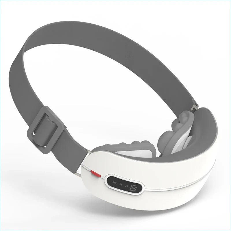 Electric Rotating Kneading Eye Massager | Warm Compress Therapy with Music for Eye Fatigue & Anti-Wrinkle
