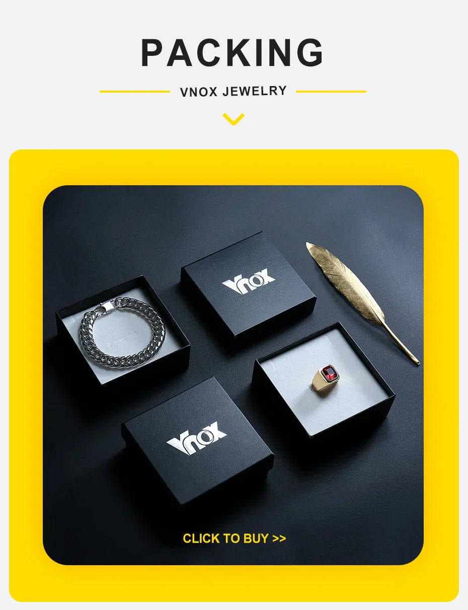 Vnox Stylish Men's Square Natural Stone Necklace - Stainless Steel Geometric Polygon Pendant, Casual Punk Jewelry Gift