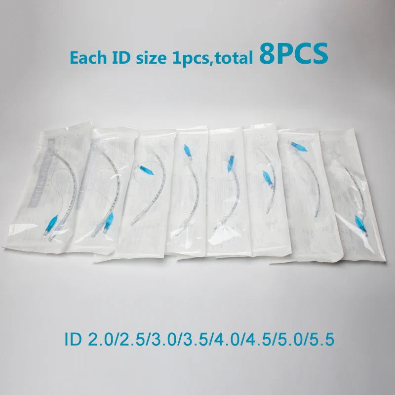 Disposable Veterinary Endotracheal Tube with Cuff – Sterile Tracheal Tube for Animal Use