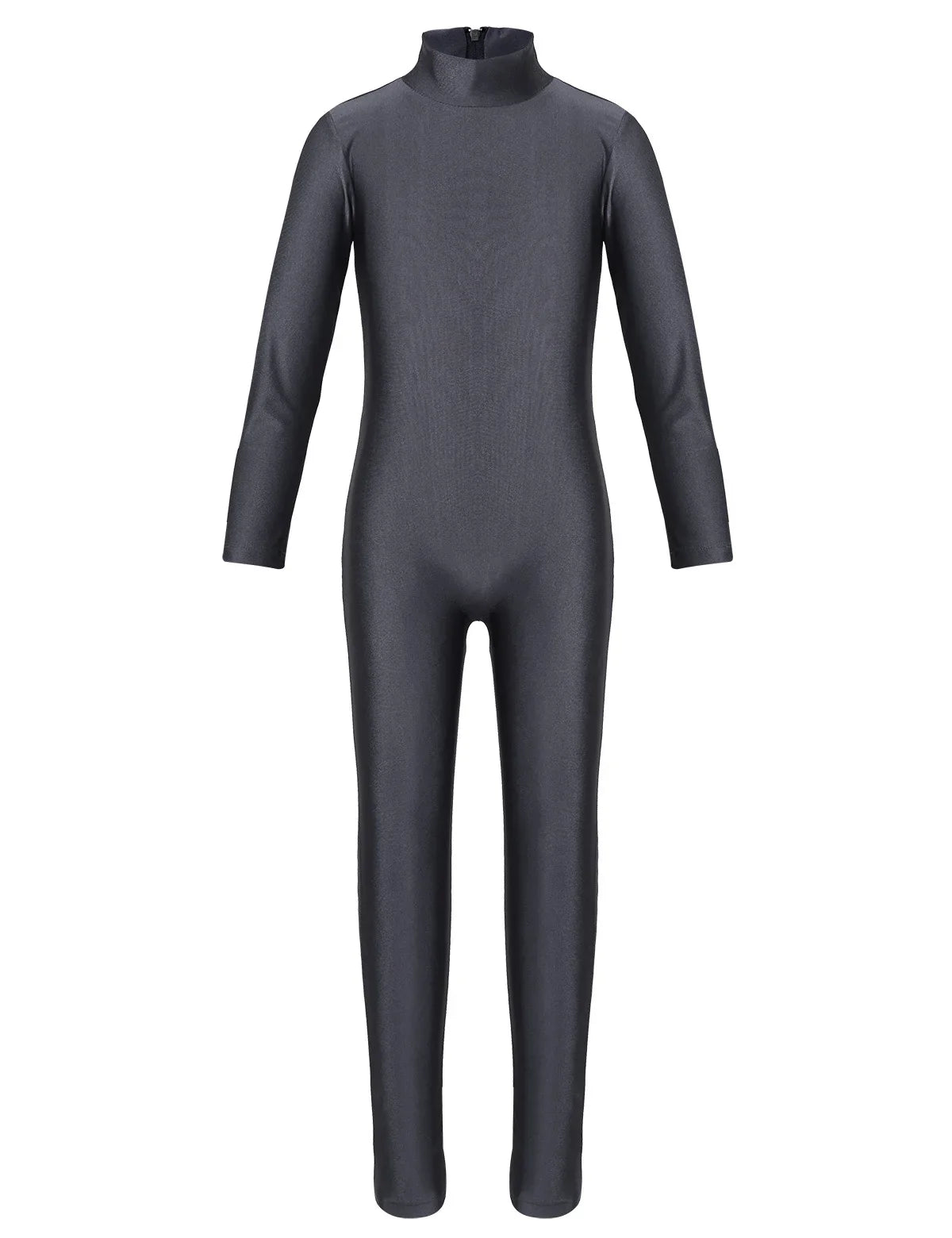Kids Girls Full Body Gymnastics Bodysuit, Ballet Dance Jersey Leotard, Jumpsuit Sports Unitard, Children Dancewear and Sportswear