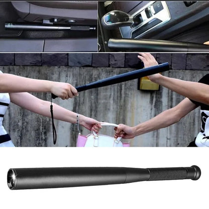 Self Defense Flashlight Stick - Waterproof LED Baseball Bat Torch - Aluminium Alloy - Emergency & Anti-Riot Equipment