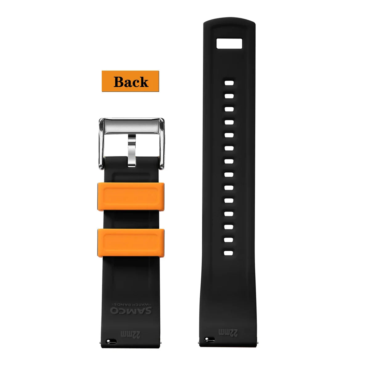 Premium Silicone Watch Band – Quick Release Rubber Strap, 18mm 20mm 22mm Replacement Watchband