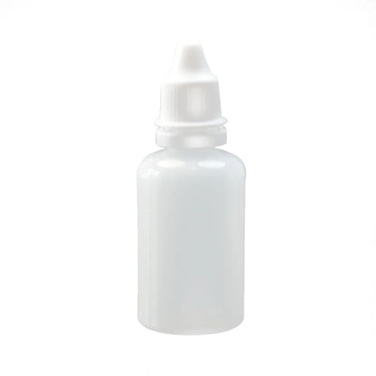 5PCS Squeezable Dropper Bottles — 5ML/10ML/15ML/20ML/30ML/50ML/100ML Refillable Plastic Bottles for Eye Liquid & Essentials