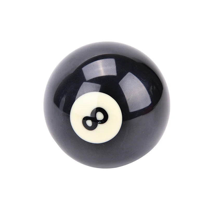 EIGHT BALL Standard Black #8 Billiard Pool Ball – EA14 Replacement, 52.5/57.2 mm