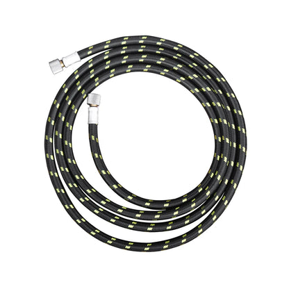 Professional Nylon Braided Airbrush Hose – 1/8" x 1.8m (5.9ft) Standard Fitting for Airbrush DIY
