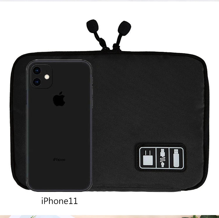 UTHAI T47 Portable Storage Bag – HDD, SSD, USB, Earphone & Charger Organizer Travel Case