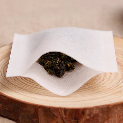 Biodegradable Tea & Coffee Filter Bags – Food-Grade, Hot-Sealed, High Permeability for Spices & Beverages